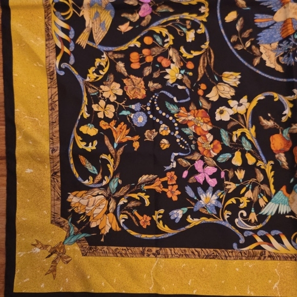 BRAND NEW Hermes Colorful Silk Scarf - Picture 5 of 10
